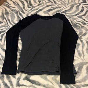 Abardsion Gray Long Sleeve Shirt